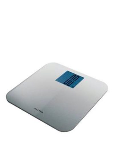 Salter Max Electronic Bathroom Scales In Silver